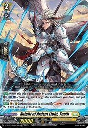 Knight of Ardent Light, Youth