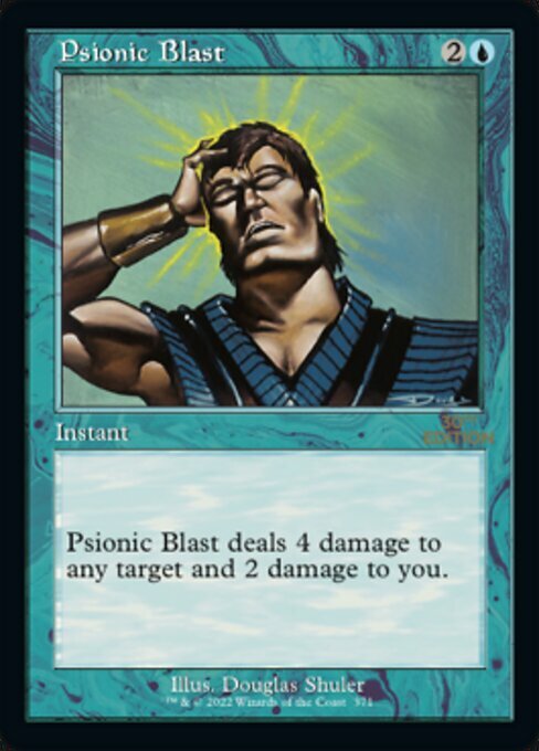 Psionic Blast Card Front