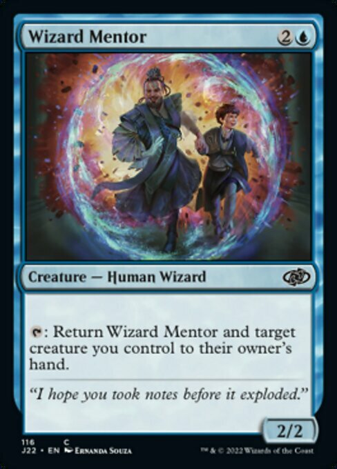 Wizard Mentor Card Front