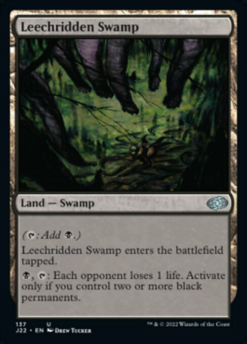 Leechridden Swamp Card Front