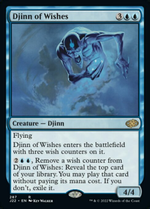 Djinn of Wishes Card Front