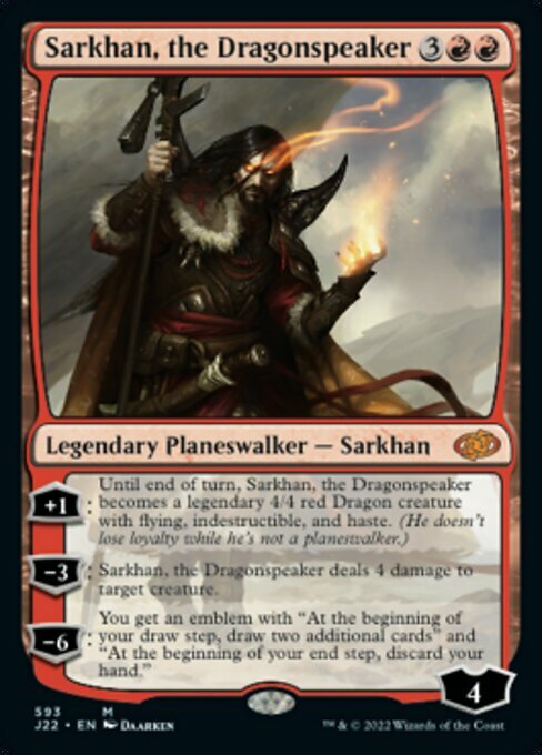 Sarkhan, the Dragonspeaker Card Front