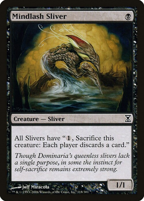 Mindlash Sliver Card Front