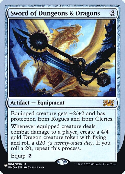 Sword of Dungeons & Dragons Card Front