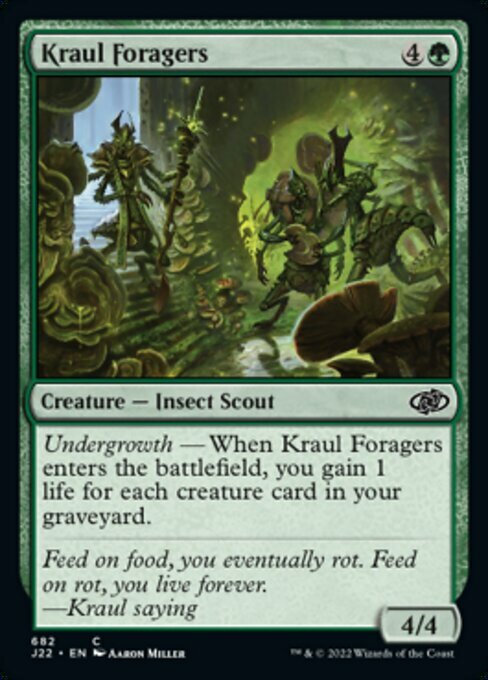 Kraul Foragers Card Front