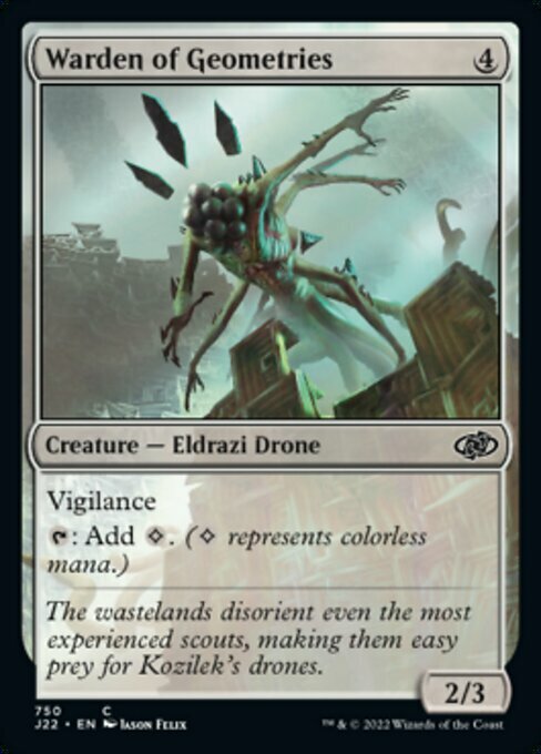 Warden of Geometries Card Front