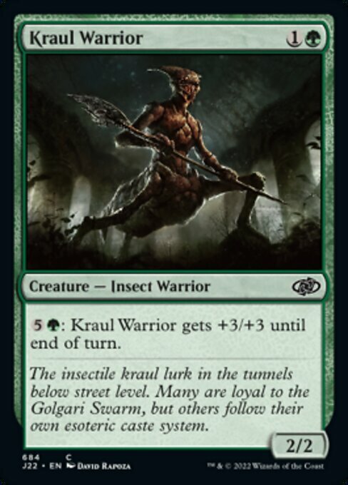 Kraul Warrior Card Front