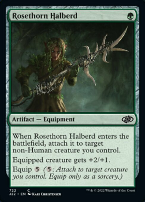 Rosethorn Halberd Card Front