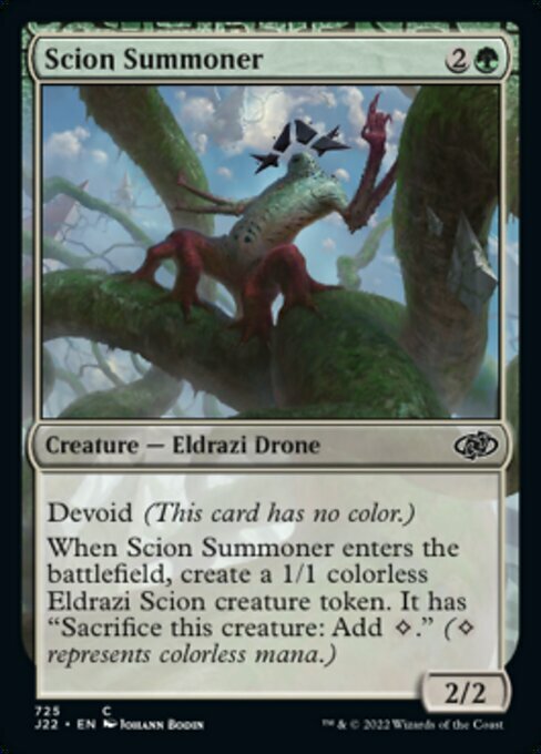 Scion Summoner Card Front