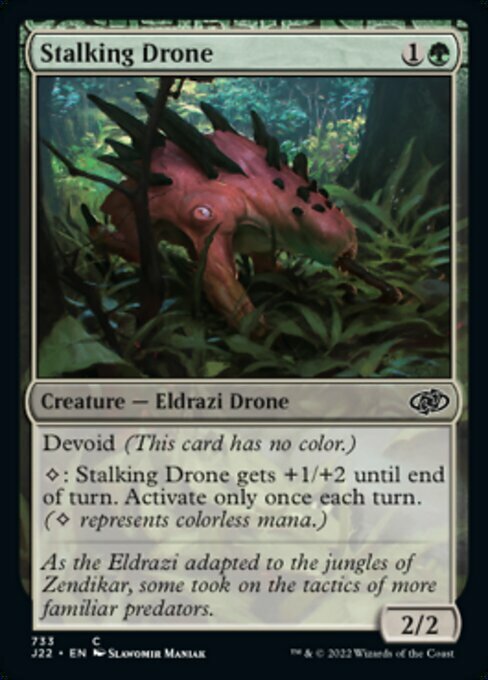 Stalking Drone Card Front