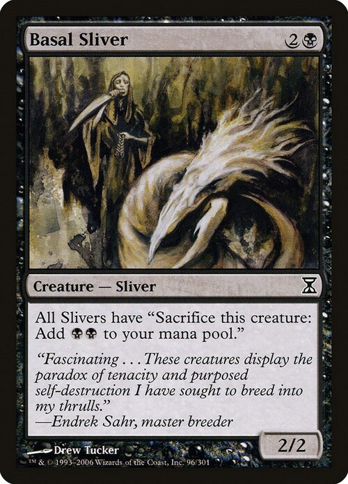 Basal Sliver Card Front