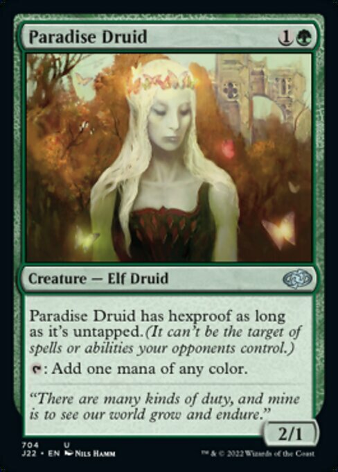 Paradise Druid Card Front