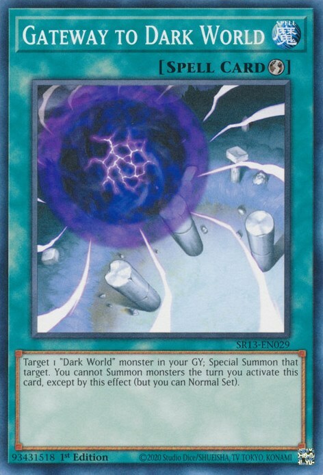 Gateway to Dark World Card Front