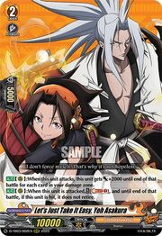 Let's Just Take It Easy, Yoh Asakura [D Format]