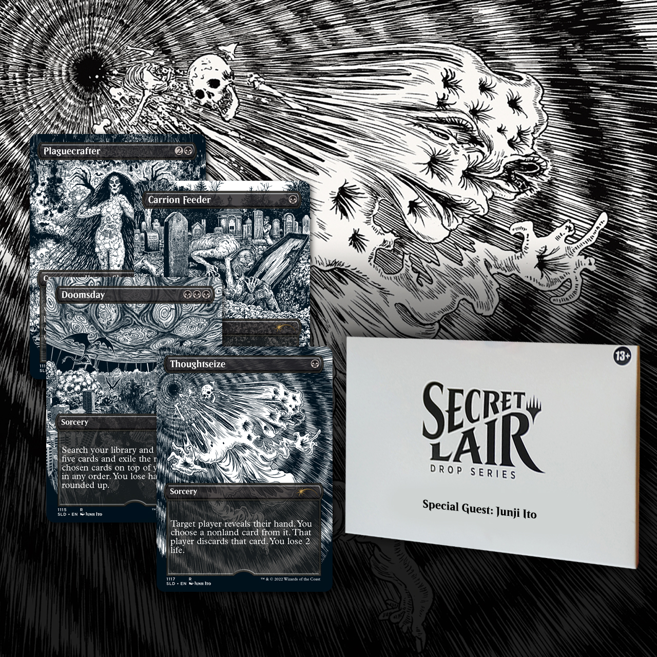 Secret Lair Drop Series: October Superdrop 2022: Special Guest: Junji Ito