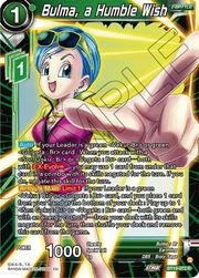 Bulma, a Humble Wish