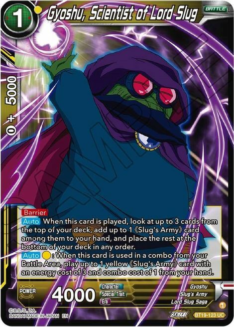 Gyoshu, Scientist of Lord Slug Card Front