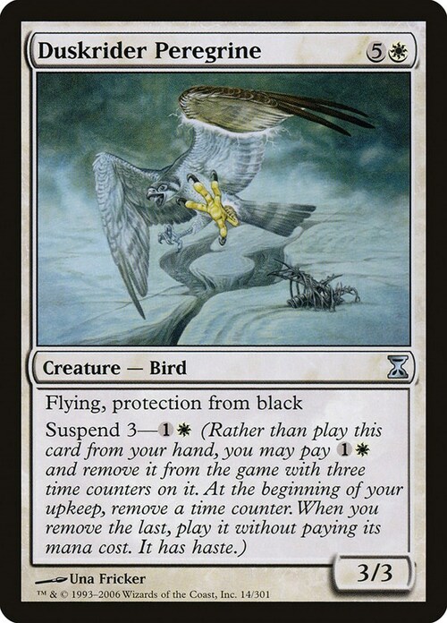 Duskrider Peregrine Card Front