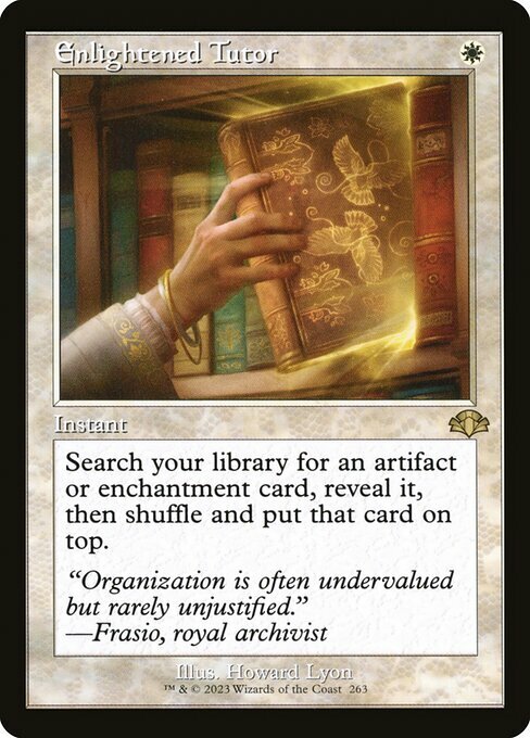 Enlightened Tutor Card Front