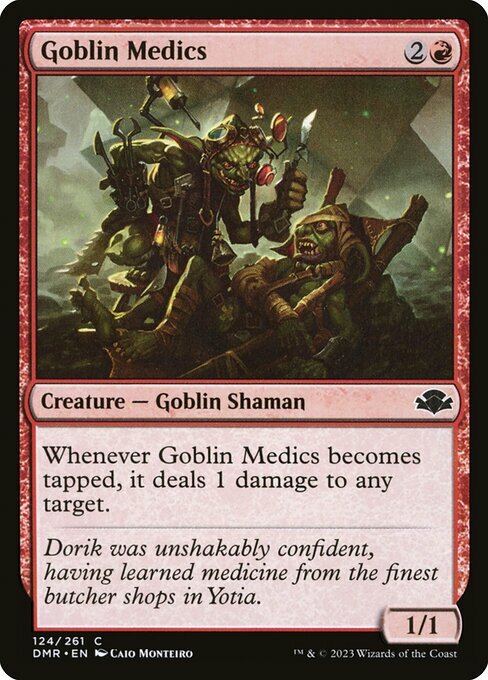 Goblin Medics Card Front