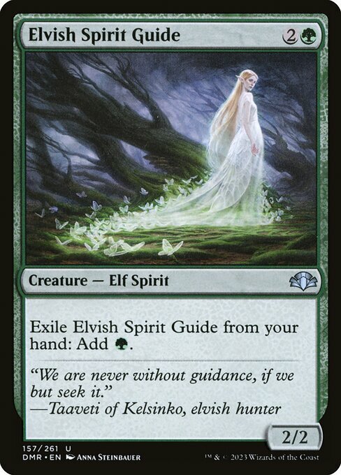 Elvish Spirit Guide Card Front