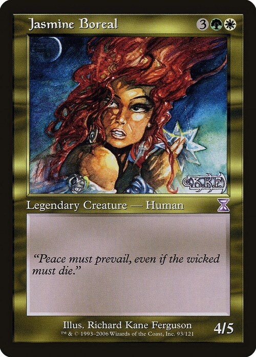 Jasmine Boreal Card Front