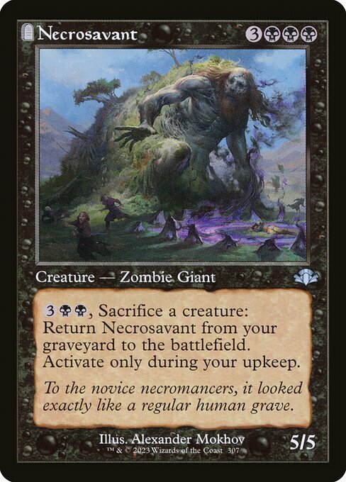 Necrosavant Card Front