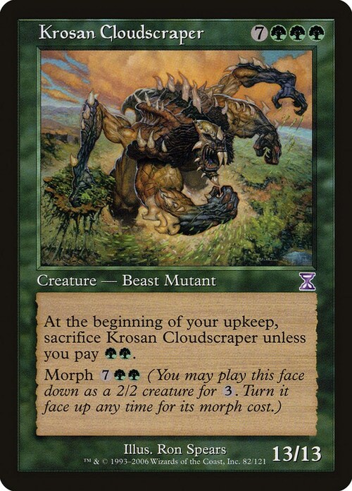 Krosan Cloudscraper Card Front