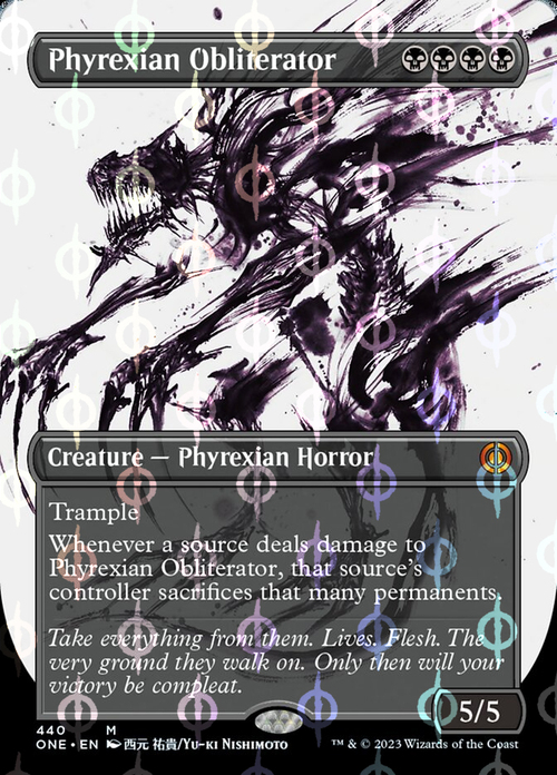 Phyrexian Obliterator Card Front