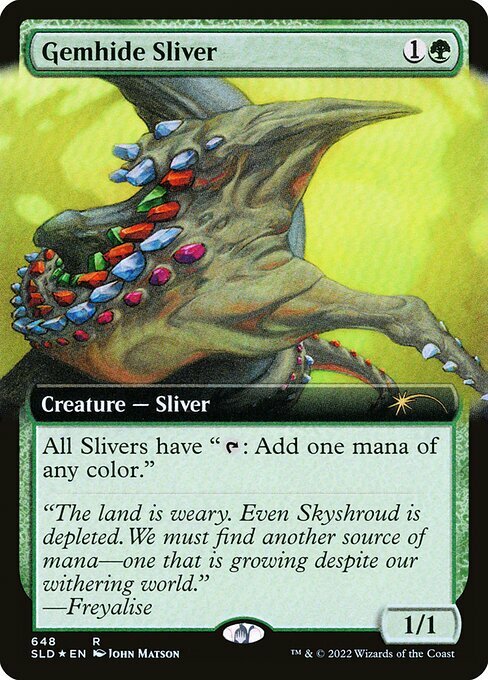 Gemhide Sliver Card Front