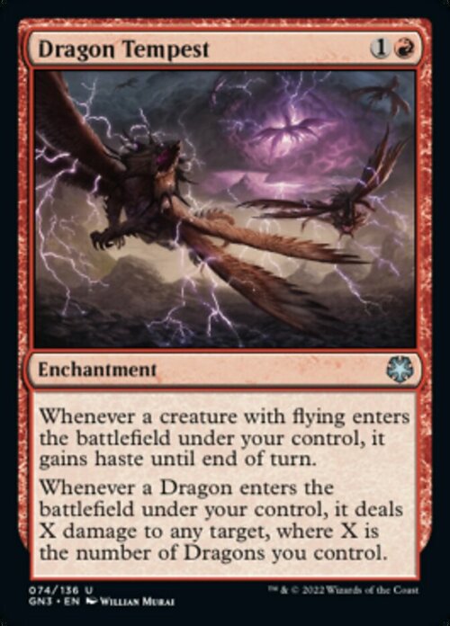 Dragon Tempest Card Front