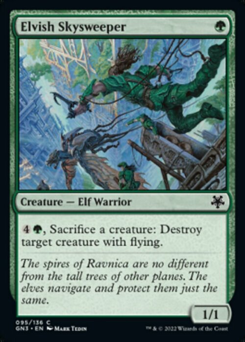 Elvish Skysweeper Card Front