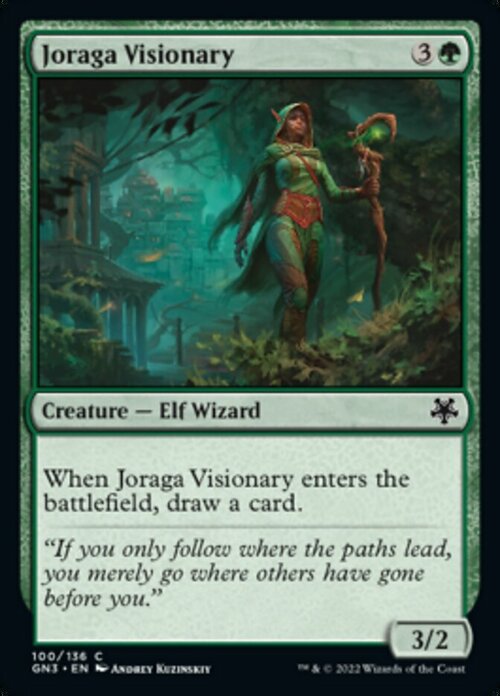 Joraga Visionary Card Front