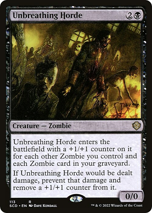 Unbreathing Horde Card Front