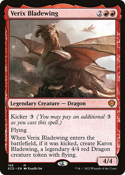 Verix Bladewing Card Front