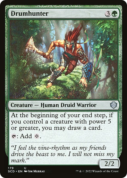 Drumhunter Card Front