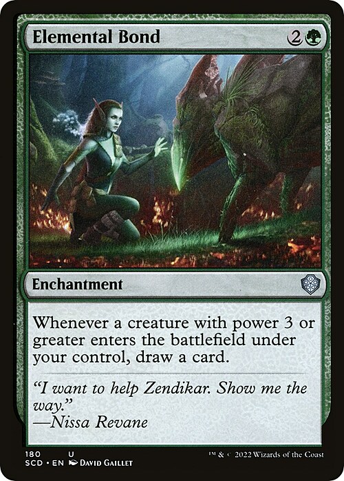 Elemental Bond Card Front