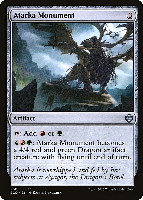 Atarka Monument Card Front