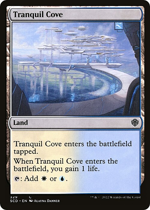 Tranquil Cove Card Front