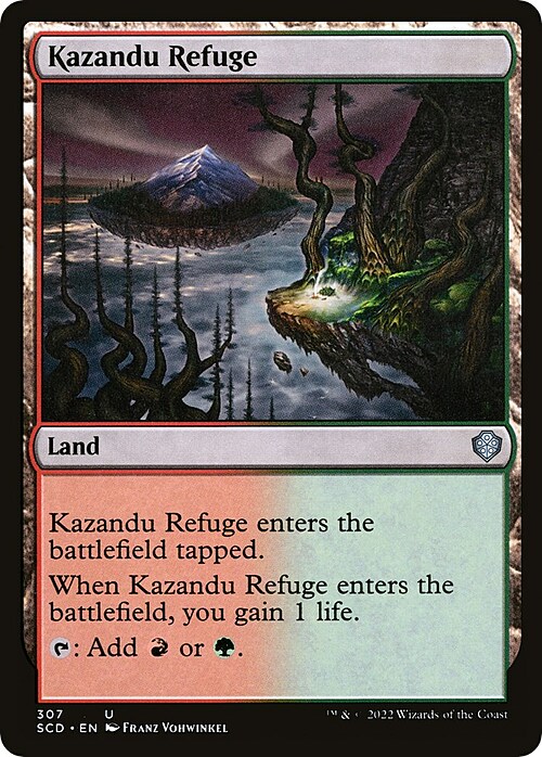 Kazandu Refuge Card Front