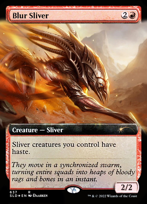 Blur Sliver Card Front