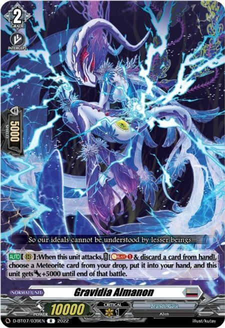 Gravidia Almanon [D Format] Card Front