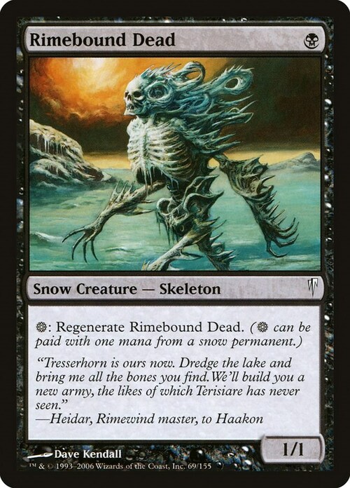 Rimebound Dead Card Front