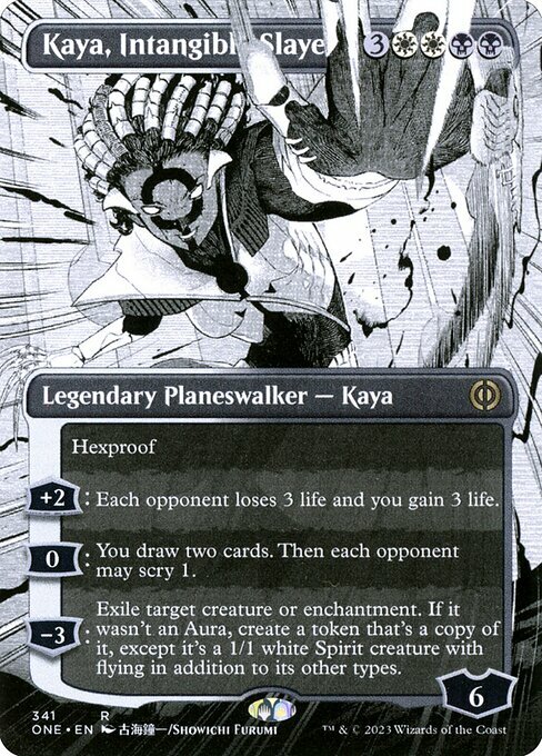 Kaya, Sterminatrice Intangibile Card Front