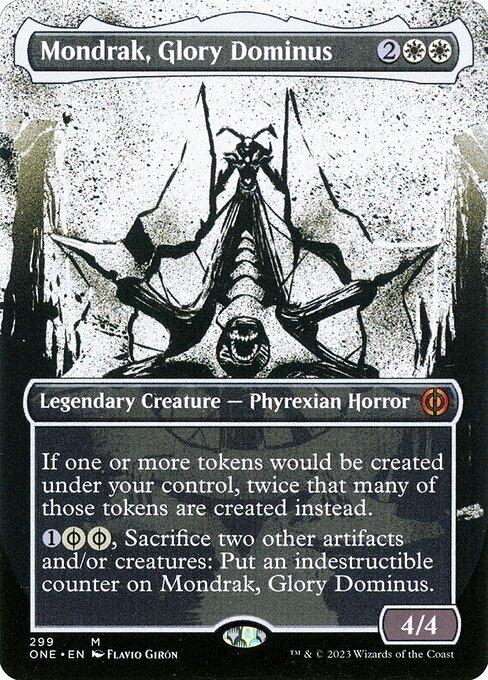 Mondrak, Glory Dominus Card Front