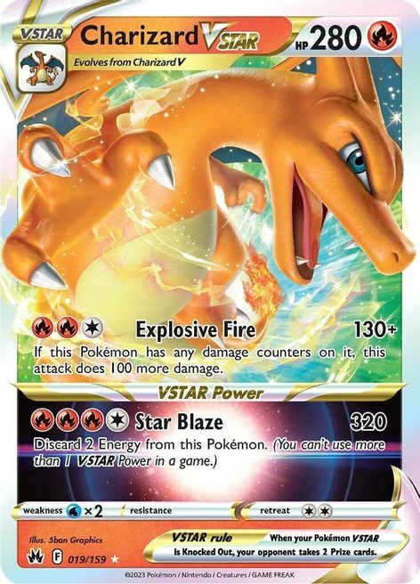 Charizard VSTAR Card Front