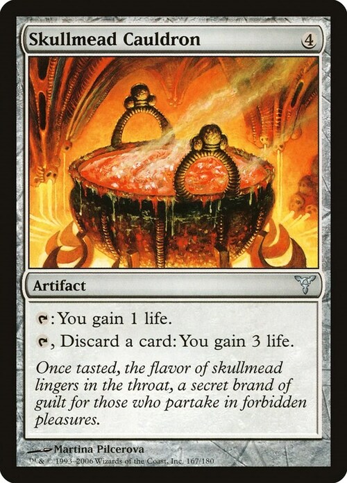 Skullmead Cauldron Card Front