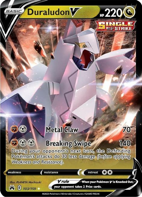 Duraludon V Card Front