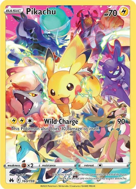 Pikachu Card Front