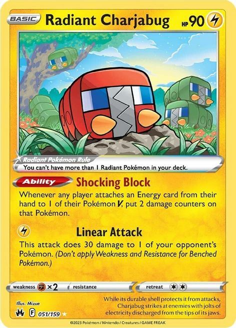 Radiant Charjabug Card Front